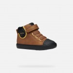 GEOX ΑΓΟΡΙ SNEAKER B461NC 0MEFU CR69B ΤΑΜΠΑΚΟ /ΜΑΥΡΟ